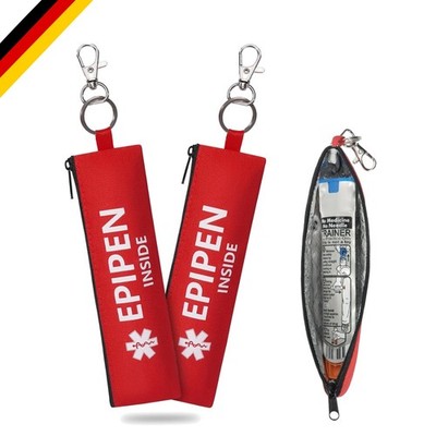 MEDMAX EpiPen Tragetasche Isolierte Tasche für 1 Pen Reißverschluss