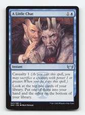 A Little Chat 47 Uncommon Streets of New Capenna Magic: The Gathering Near Mint