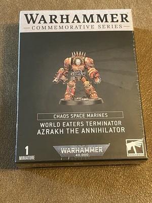 Warhammer 40k World Eaters Terminator Azrakh The Annihilator Sealed NIB