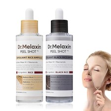 Dr.Melaxin peel shot care black rice peeling white rice peel shot skin care 80ML