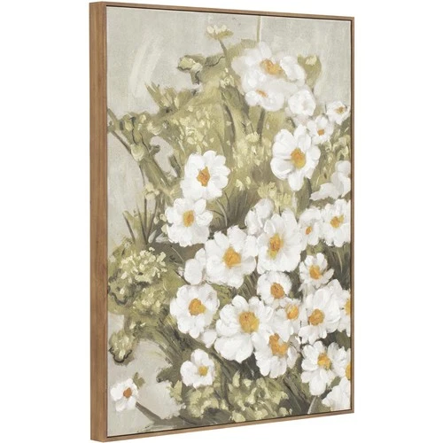 Moe's Home Collection Wildflowers Painting - Thumbnail 3