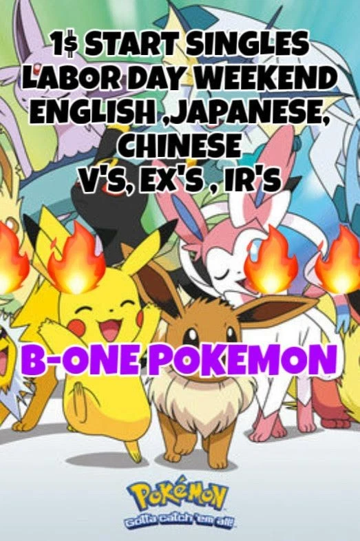 1$ START POKEMON SINGLES FIRST STREAM🏝️LABOR DAY 🏝️ENG,JPN,CN V'S IR'S