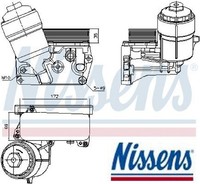 Nissens 91310 ÖLküHler FüR MotoröL FüR Vw