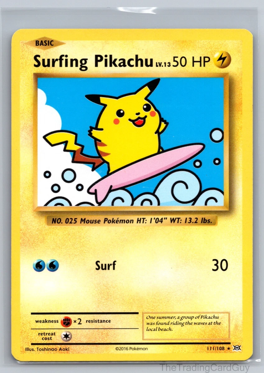 Pikachu Pokémon TCG Evolutions Secret Rare Individual Collectible
