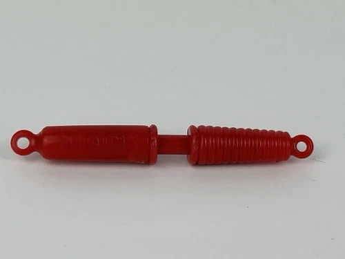 Vtg TMNT Road Ready Mutations Don SUSPENSION SHOCK red weapon accessory part