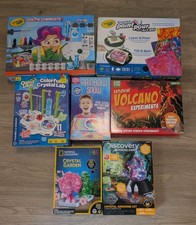 Kids Activity Arts  Crafts Experiment Lot Set of 7 Educational STEM NOS
