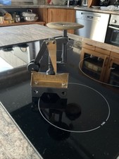 Briefwaage Eisenteile Messing Bis 80 Gramm Vintage Deko