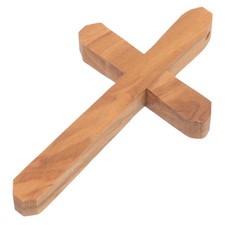 Décoration de croix chrétienne en bois, artisanat de croix en bois, ornement de