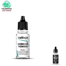 18 ml Acrylic Airbrush Thinner - Perfect for Professional Finishes & Detail Work
