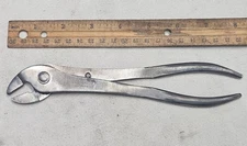 Vintage Lectrolite Battery Terminal Pliers Rare USA  8" Long