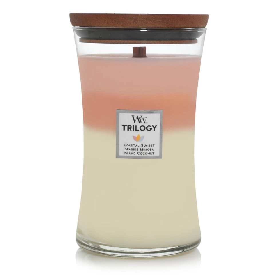 WoodWick Island Getaway Trilogy Large Scented Candle