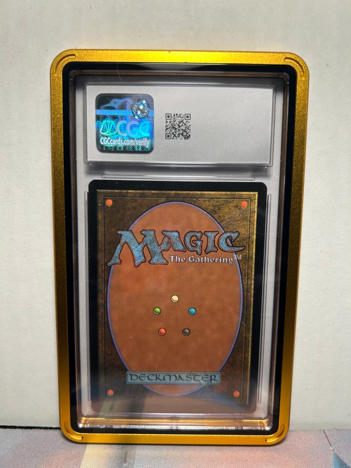 **FOIL Worldgorger Dragon MTG Magic Judgment | English | Near Mint-Mint CGC 8** - Image 2 of 2
