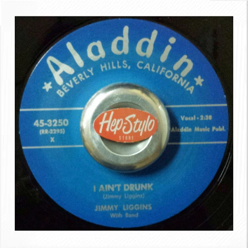 45Re✦JIMMY LIGGINS✦"I Ain't Drunk / Talkin' That Talk"✦ Stunning Early 50s R&B ♫