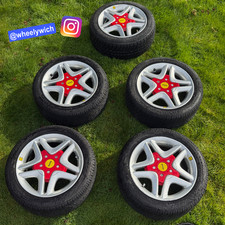 4x100 Momo Ferrari Wheels Red 15x7j Et38 Jdm Work Ssr Bbs Weds Na Eg Ek Vintage