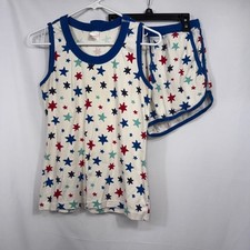 Hanna Andersson Women s S Star Pajama Set Organic Cotton