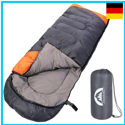 SWTMERRY Schlafsack 3 Jahreszeiten 210T Nylon 100 Baumw