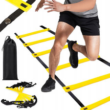 8/20Rung Agility Speed Training Ladder Footwork Fitness Football Workout Trainer