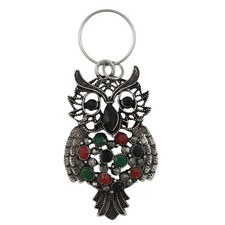 Extra Large Colorful Owl Keychain - PT518KC