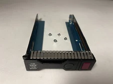 Genuine 651314-001 3.5" Bracket HDD Caddy Tray HP G8 G9 Server with screws