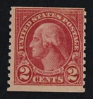 CKStamps: US Stamps Collection Scott#599A Washington Mint NH OG Gum Stain