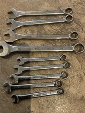 Various Sizes Of Sykes Pickavant Spanners  Slight Imperfections On Chrome