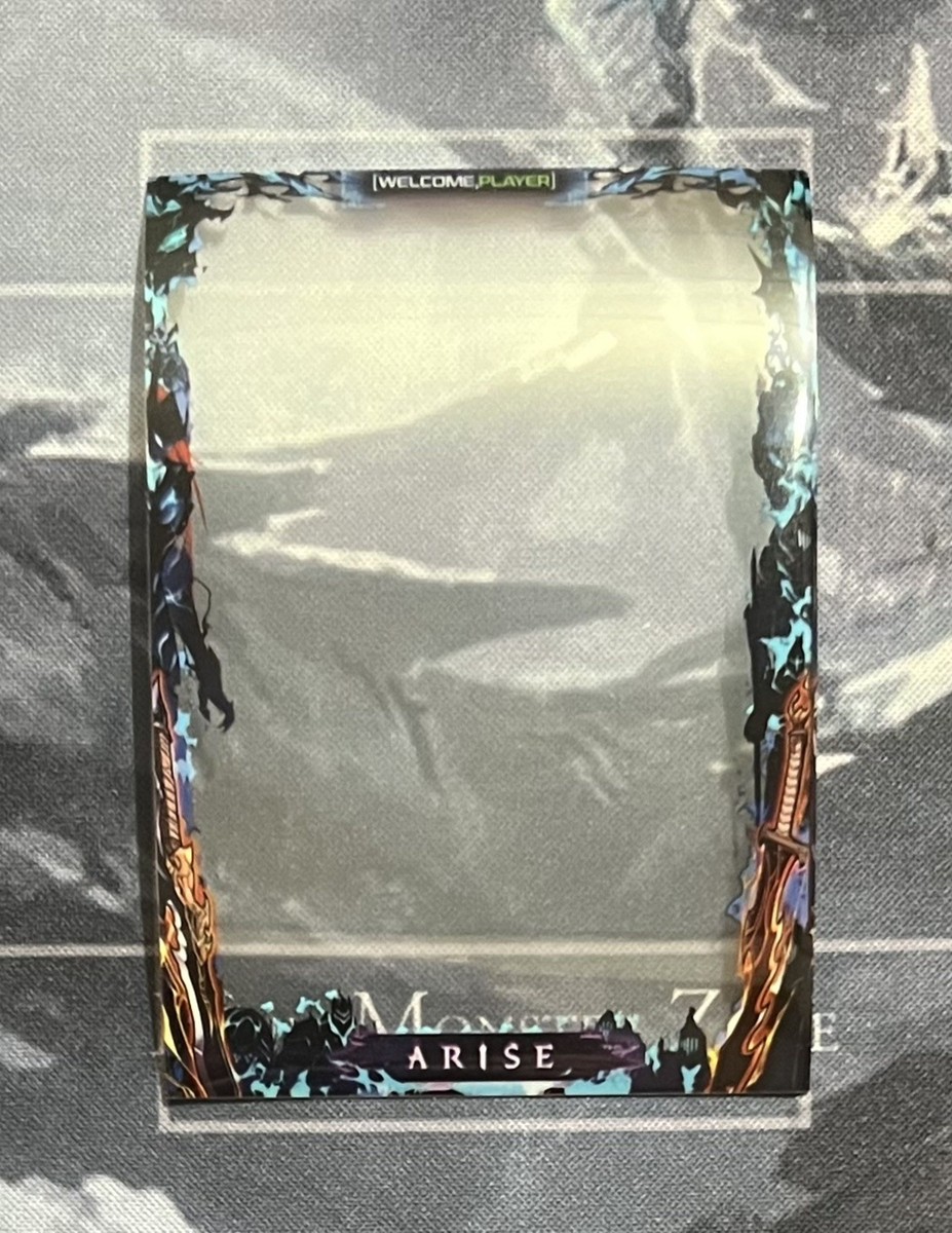 solo leveling card sleeves Solo Leveling Custom Art Cards main image 1