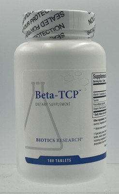Biotics Research Beta TCP 180 Tabs Premium Supplement EXP 04/2027
