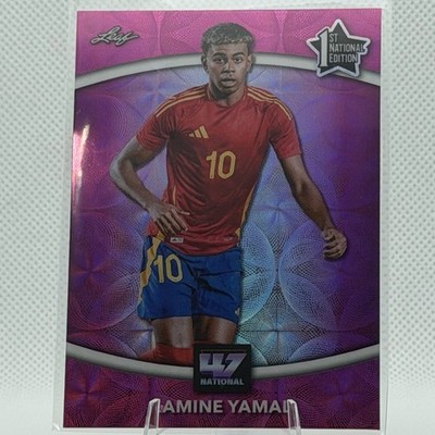 2026 Lamine Yamal Leaf CB47 1st National Edition Purple /10 Spain Barcelona