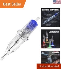 High-Quality 20 Pcs Tattoo Needles - Waterproof 9 Round Liner 1209RL for Artists