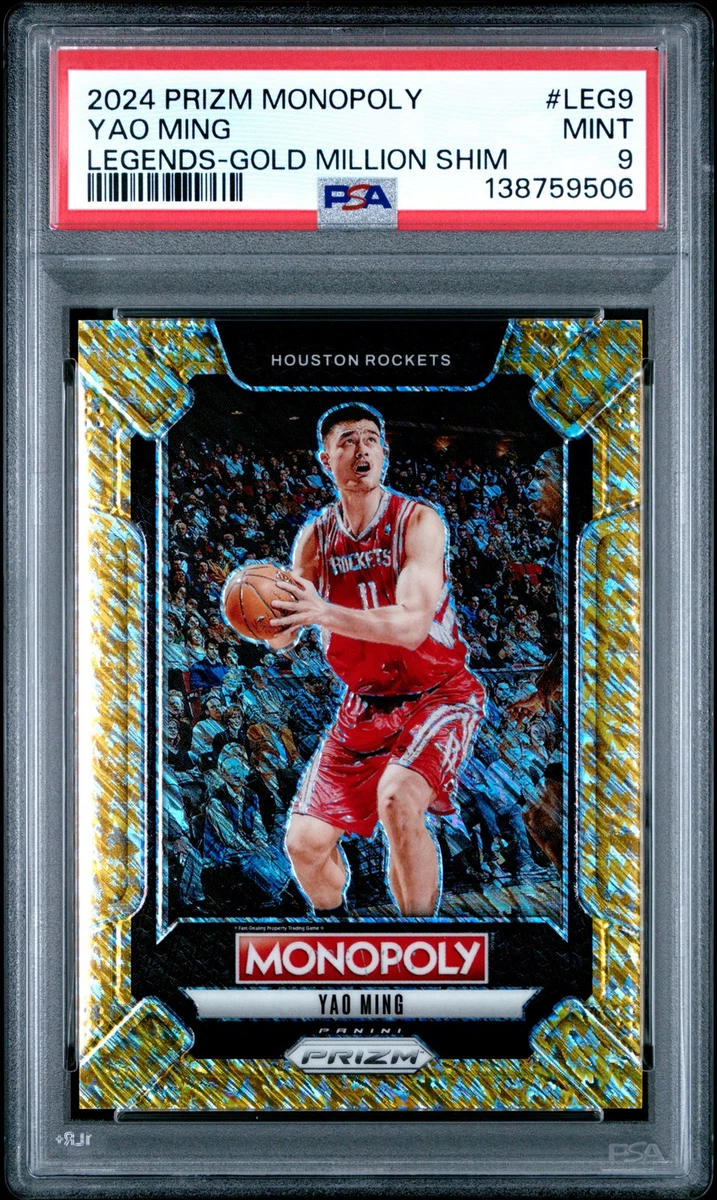 Panini Yao Ming Basketball Serial Numbered Sports Trading Cards