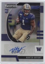 2020 Panini Prizm Draft Picks Rookies Silver Hunter Bryant #285 Auto 0z8z