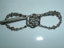Large Lilla Rose Flexi Hair Celtic Silvertone New w Tag