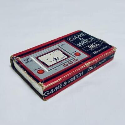 Nintendo Game Watch Ball 1980 fast Edition Original Console Box | eBay
