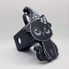 Halloween Cat Trailer Hitch Cover. Fits a 2"x2" receiver. Custom Colors