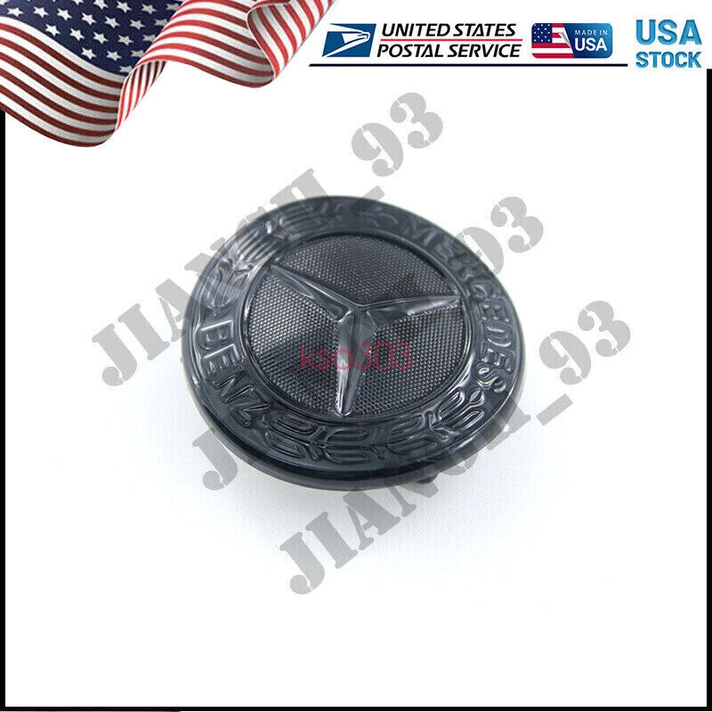 Mercedes-Benz W221 W211 W212 E550 S550 E63 Rejilla Emblema Insignia Original Foto 3 de 4