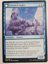 MTG Magic The Gathering Card Grisly Anglerfish Grizzled Angler Creature EMN 2016