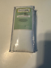 NIB NEW OLIVER B Limited Edition White Striped Design Crib Skirt