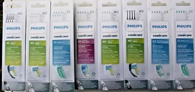 PHILIPS SONICARE REPLACEMENT HEADS GENUINE ORIGINAL PHILIPS IN RETAIL PACKAGING