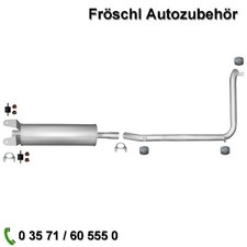für Mercedes G-Klasse 230 240 250 300 GE GD W460 komplette Auspuff Anlage s*