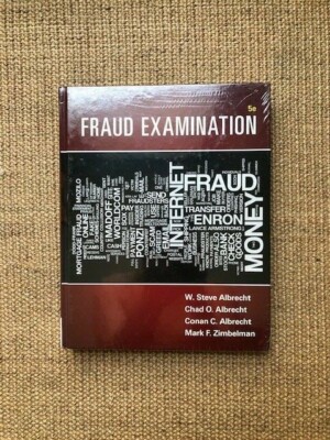 Fraud Examination (BRAND NEW US HARDCOVER STUDENT 5/E; shrink wrapped)