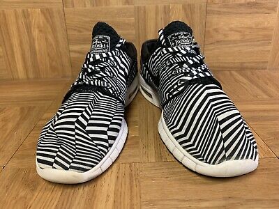 RARE🔥 Nike SB Stefan Janoski Max Dazzle Zebra Optical RARE🔥 Nike SB Stefan Janoski Max Dazzle Zebra Optical