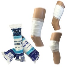 QUALICARE PREMIUM FIRSTAID STERILE MEDICAL ABSORBENT PAD BANDAGE WOUND DRESSINGS