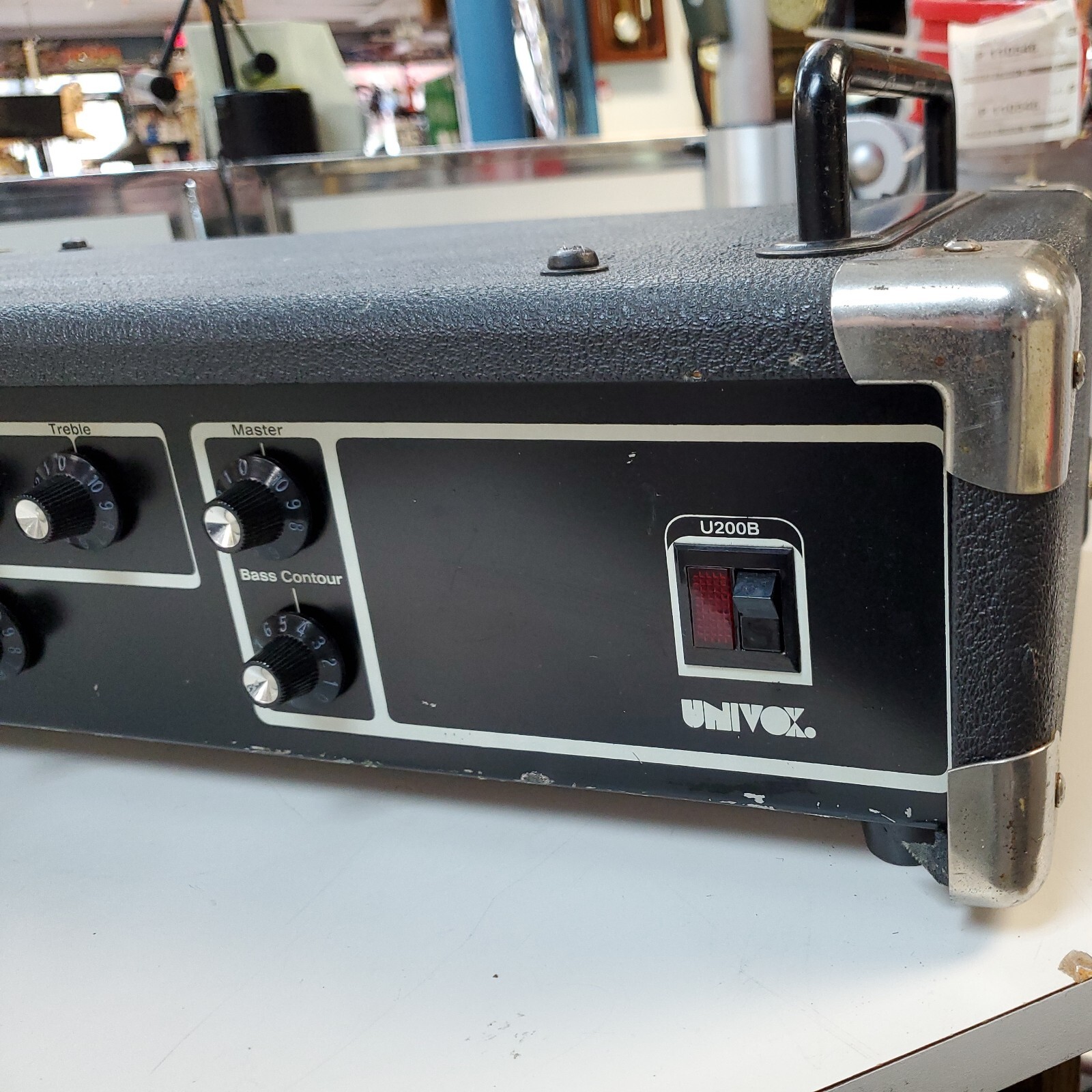 OLD VINTAGE UNIVOX BASS GUITAR AMP HEAD AMPLIFIER U200B U200 B MOBILE