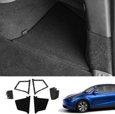 Tesla Model Y Rear Trunk Bin Side Storage Organizer Box Packets with Lid, 2020-2