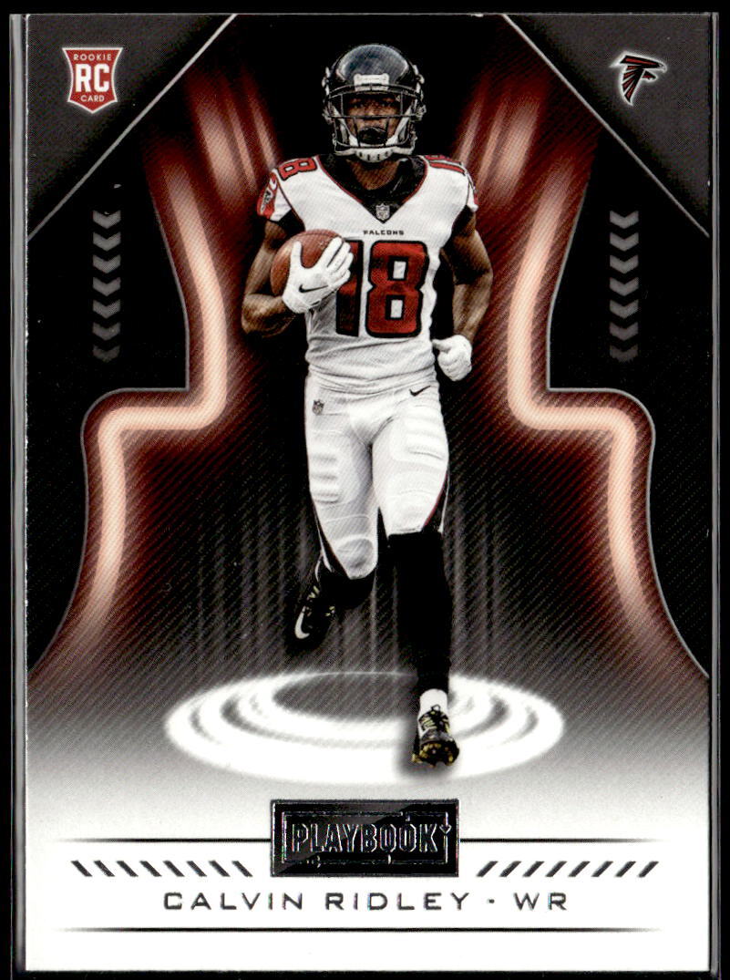 2018 Panini Playbook #104 Calvin Ridley RC