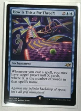 Mtg How Is This A Par Three?! *Unfinity*