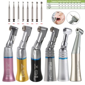 NSK Style Dental Slow Low Speed Contra Angle Handpiece Latch/Push Button E-type