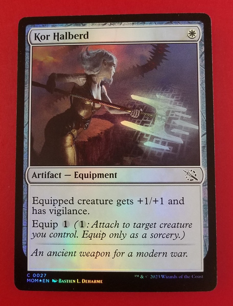 1x Kor Halberd | FOIL | March of the Machine