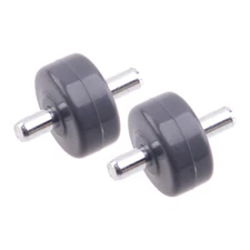 2Set Small Front Roller Wheels Fit For Shark NV105 NV350 NV351 NV360 NV400 hm