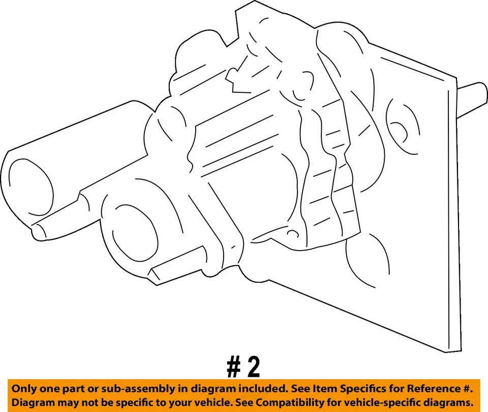Booster de freno eléctrico usado se adapta a: camioneta Chevrolet Silverado 2500 2006 grado A Foto 4 de 4